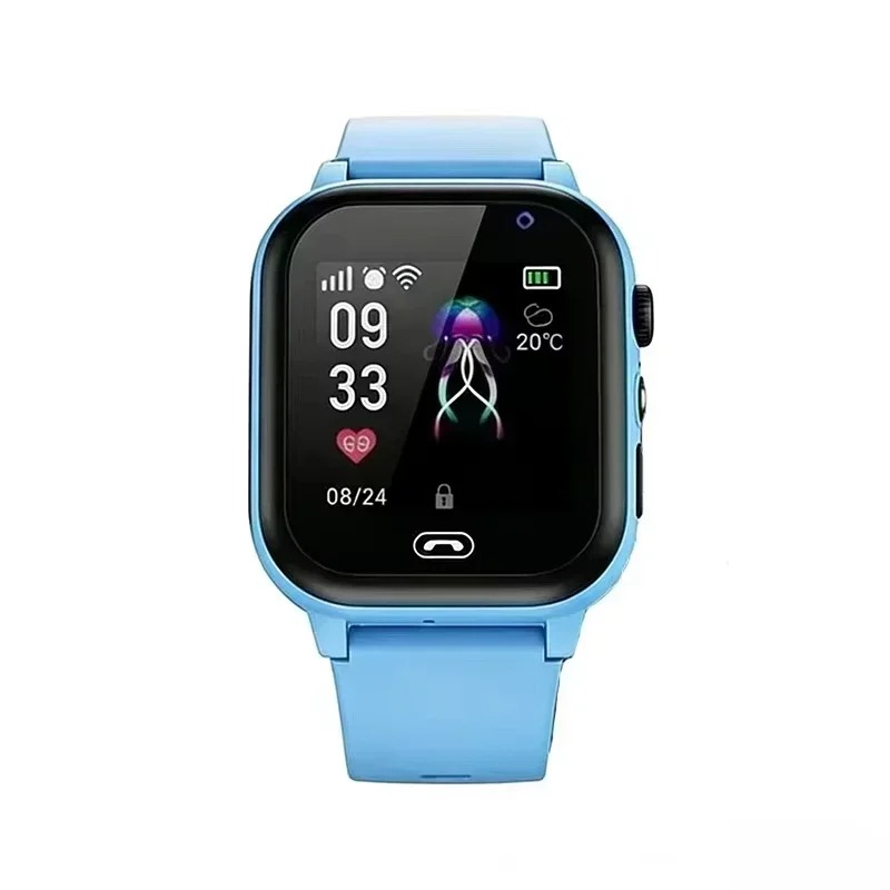 Montre GPS bleue pour enfant